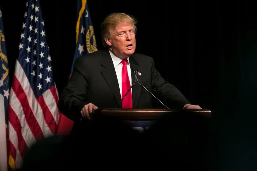 Donald Trump Rede Amerika Präsident USA