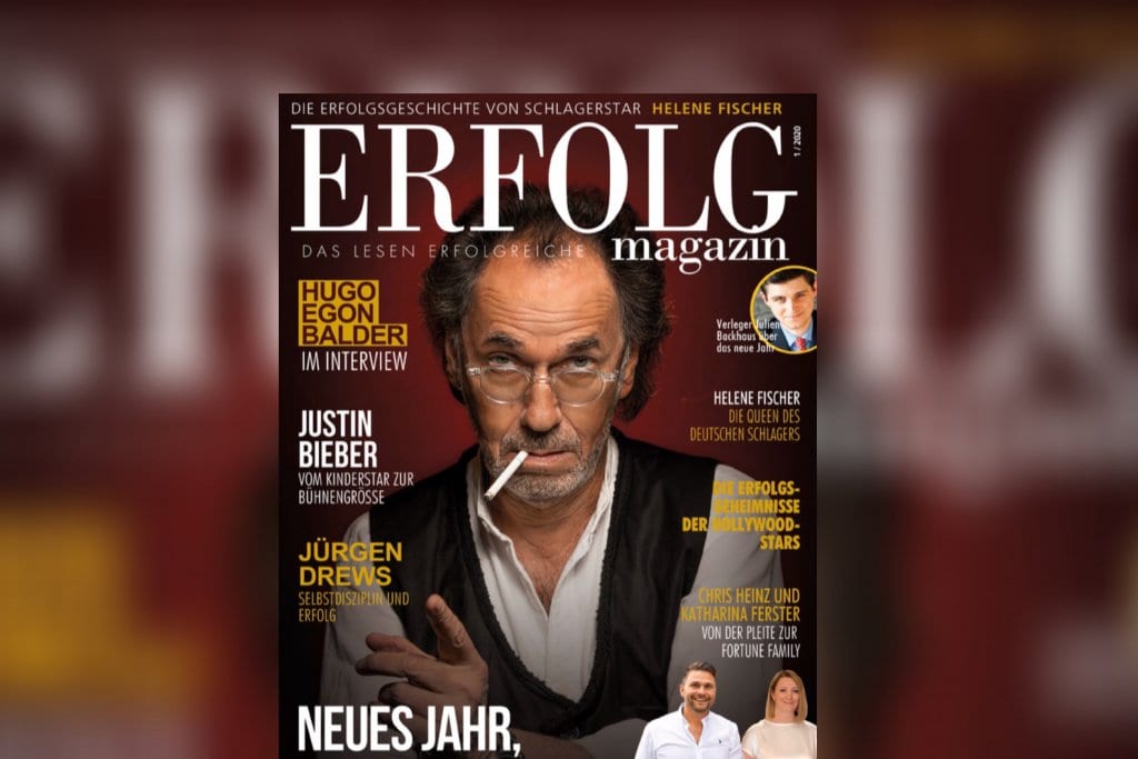 Erfolg Magazin mit Hugo Egon Balder