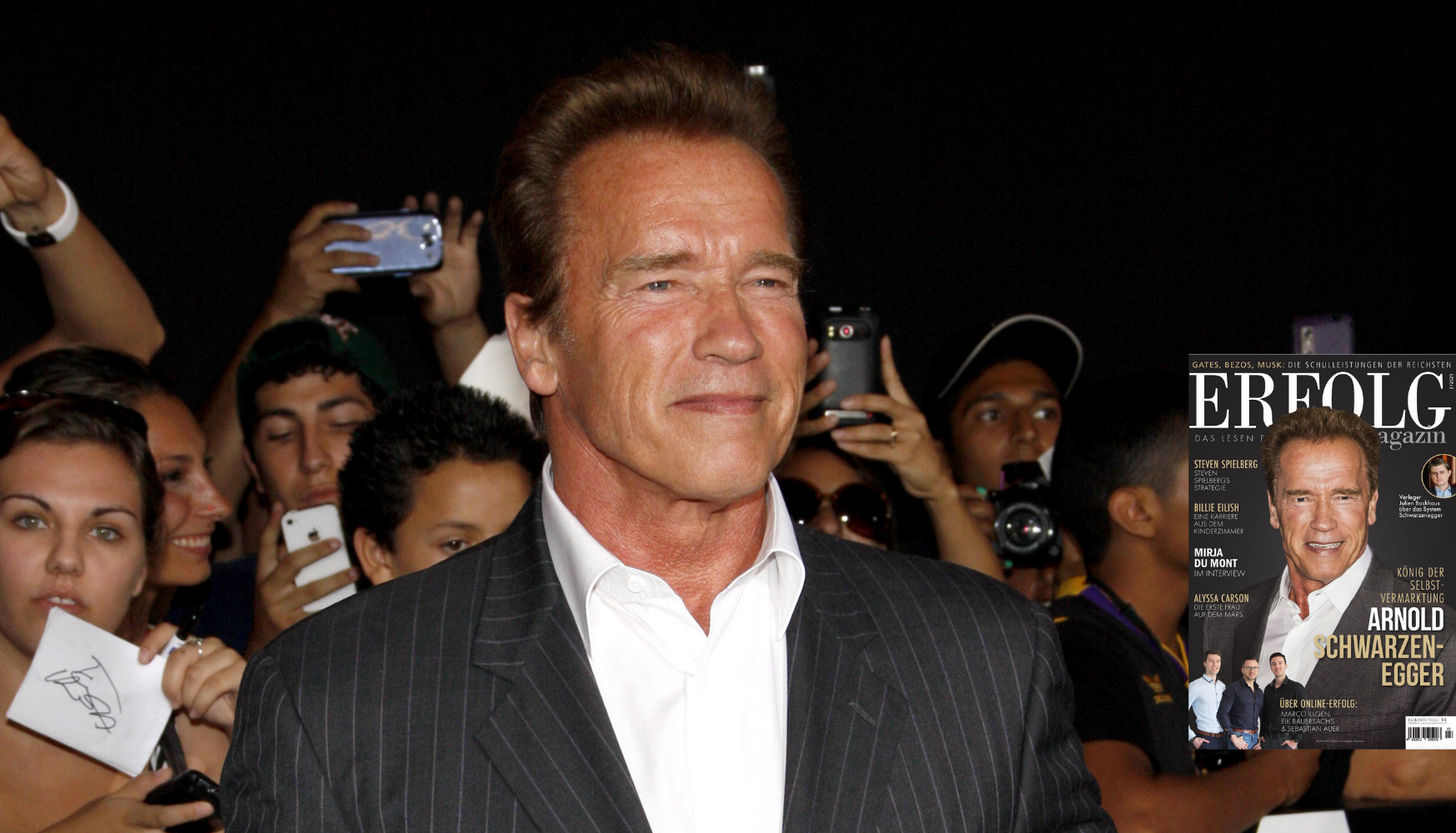Arnold Schwarzenegger: König der Selbstvermarktung