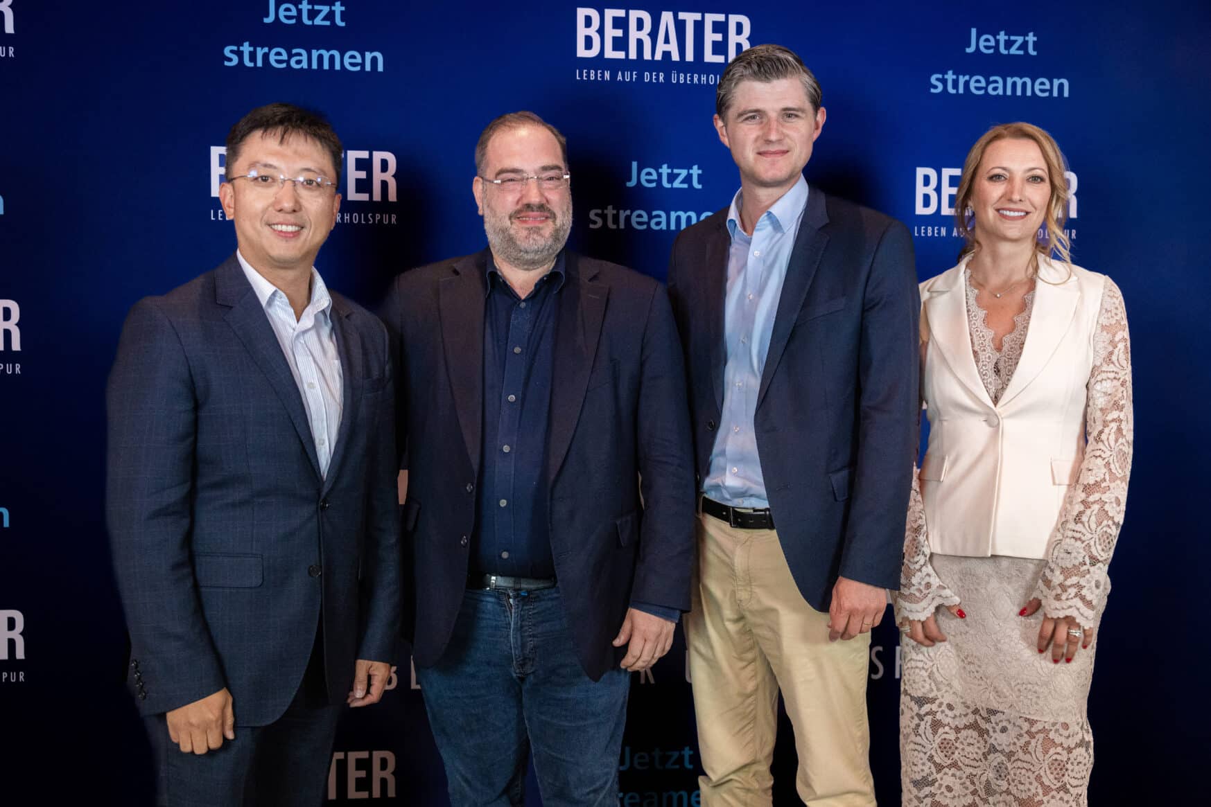 Julien Backhaus und Dr. Franz Hölzl auf der Berater Leben auf der Überholspur 3 Premiere