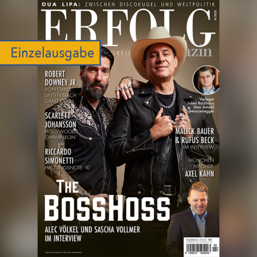 ERFOLG Magazin Coverabbildung zur Einzelausgabe