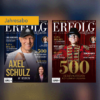 Dopel-Cover ERFOLG Magazin Ausgabe 05/2025