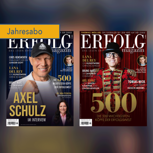 Dopel-Cover ERFOLG Magazin Ausgabe 05/2025