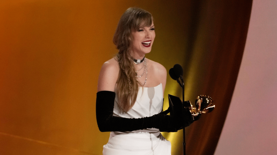 Taylor Swift stellt Rekord auf bei den Grammys 2024