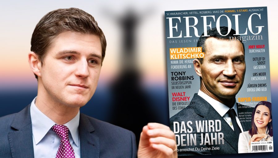 Julien Backhaus ERFOLG Magazin