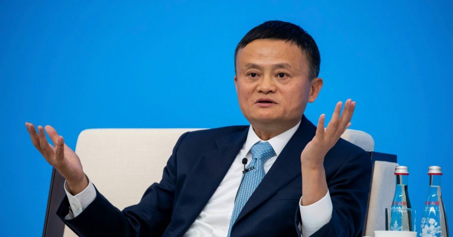 SHANGHAI CHINA NOVEMBER 05 Alibaba Chairman Jack Ma speaks during the Hongqiao International Eco