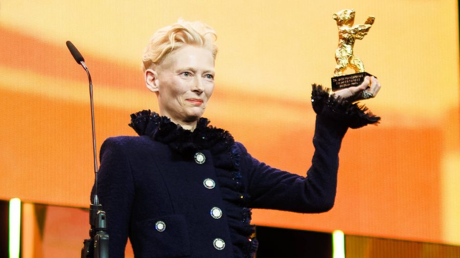 Tilda Swinton auf Berlinale geehrt