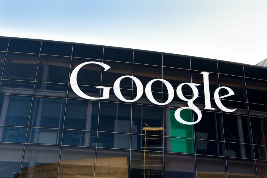 Google Corporate Headquarters and Logo